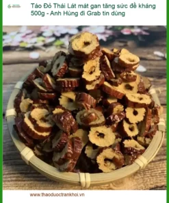 Táo Đỏ Lát mát gan tăng sức đề kháng 500g - Địa chỉ Bán Giao nhanh TPHCM