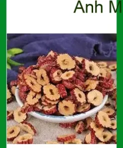 Táo Đỏ Lát sấy giòn ăn liền gói 500g - Anh Minh mua dưỡng nhan - Bán TPHCM