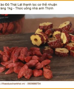 Táo Đỏ Lát thanh lọc cơ thể nhuận tràng 1kg - Thức uống nhà anh Thịnh - TPHCM