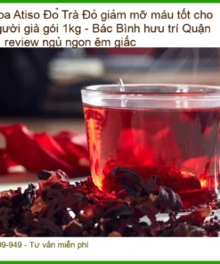 Trà Hoa Atiso Đỏ giảm mỡ máu cho người già 1kg - Bán giao nhanh TPHCM