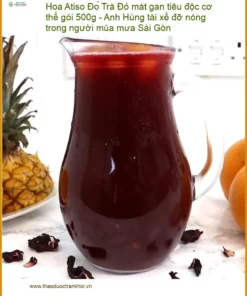Trà Hoa Atiso Đỏ mát gan tiêu độc cơ thể gói 500g - Sỉ lẻ giao nhanh Sài Gòn