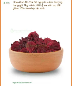 Trà Hoa Atiso Đỏ nguyên cánh thượng hạng gói 1kg - Địa chỉ bán giao nhanh TPHCM
