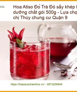 Trà Hoa Atiso Đỏ sấy khép kín giữ trọn dưỡng chất 500g - Giao nhanh TPHCM