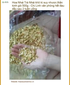 Trà Hoa Nhài khô trị suy nhược thần kinh gói 500g - Địa chỉ Bán Giao nhanh