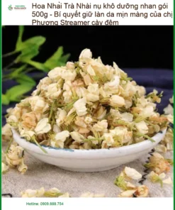Trà Hoa Nhài nụ khô dưỡng nhan gói 500g - Địa chỉ Bán Giao nhanh tại TPHCM