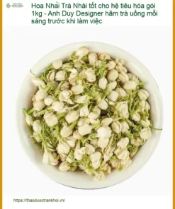 Trà Hoa Nhài tốt cho hệ tiêu hóa gói 1kg - Địa chỉ Bán Giao nhanh TPHCM