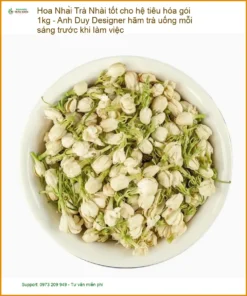 Trà Hoa Nhài tốt cho hệ tiêu hóa gói 1kg - Địa chỉ bán giao nhanh TPHCM