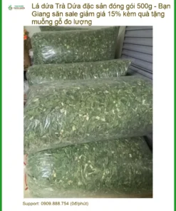 Trà Lá Dứa đặc sản 500g Bạn Giang - Địa chỉ cung cấp sỉ lẻ giao nhanh TPHCM