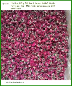 Trà Nụ Hoa Hồng thanh lọc cơ thể bồi bổ khí huyết - Địa chỉ Bán Giao nhanh