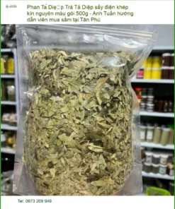 Trà Phan Tả Diệp sấy điện khép kín nguyên màu gói 500g - Địa chỉ bán