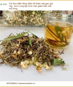 Trà Sơn Mật Hồng Sâm bổ thận mát gan gói 1kg - Bán giao nhanh TPHCM