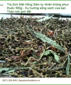 Trà Sơn Mật Hồng Sâm 500g - Địa chỉ bán sỉ lẻ giao nhanh tận nơi TPHCM