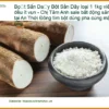 Bột Sắn Dây loại 1 1kg viên đều ít vụn - TPHCM Cung cấp Giao nhanh
