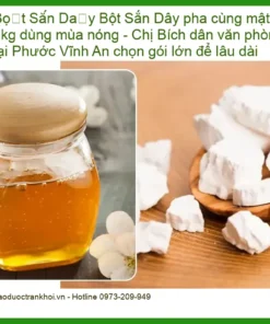 Bột Sắn Dây pha cùng mật ong 1kg dùng mùa nóng - Địa chỉ Bán Giao nhanh TPHCM