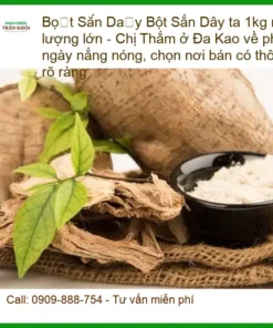 Bột Sắn Dây ta 1kg mua số lượng lớn - Đơn vị cung cấp sỉ lẻ giao nhanh TPHCM