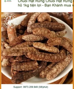 Chuối Hạt Rừng khô đóng hũ 1kg tiện lợi - Bạn Khánh mua về dùng dần - Địa chỉ