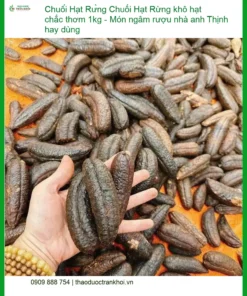 Chuối Hạt Rừng khô hạt chắc thơm 1kg - Địa chỉ bán giao nhanh tại TPHCM