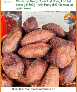 Chuối Hạt Rừng khô hạt thơm gói 500g - ngâm rượu - Địa chỉ TPHCM giao nhanh