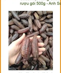 Chuối Hạt Rừng khô ngâm rượu gói 500g - Anh Sơn mua về tự ngâm tại nhà