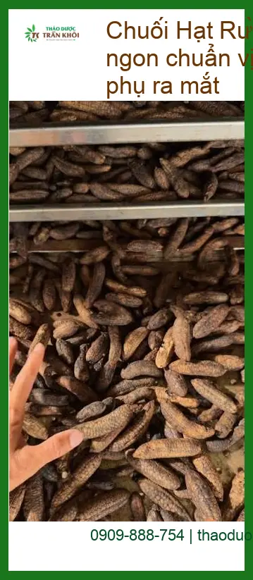Chuối Hạt Rừng khô thơm ngon chuẩn vị 1kg - Địa chỉ bán giao nhanh TPHCM