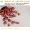 Cửa hàng bán Táo đỏ khô nguyên quả 500g - Địa chỉ Bán Giao nhanh tại TPHCM