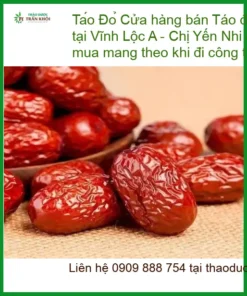 Táo đỏ nấu chè 1kg tại Vĩnh Lộc A - Địa chỉ bán giao nhanh TPHCM
