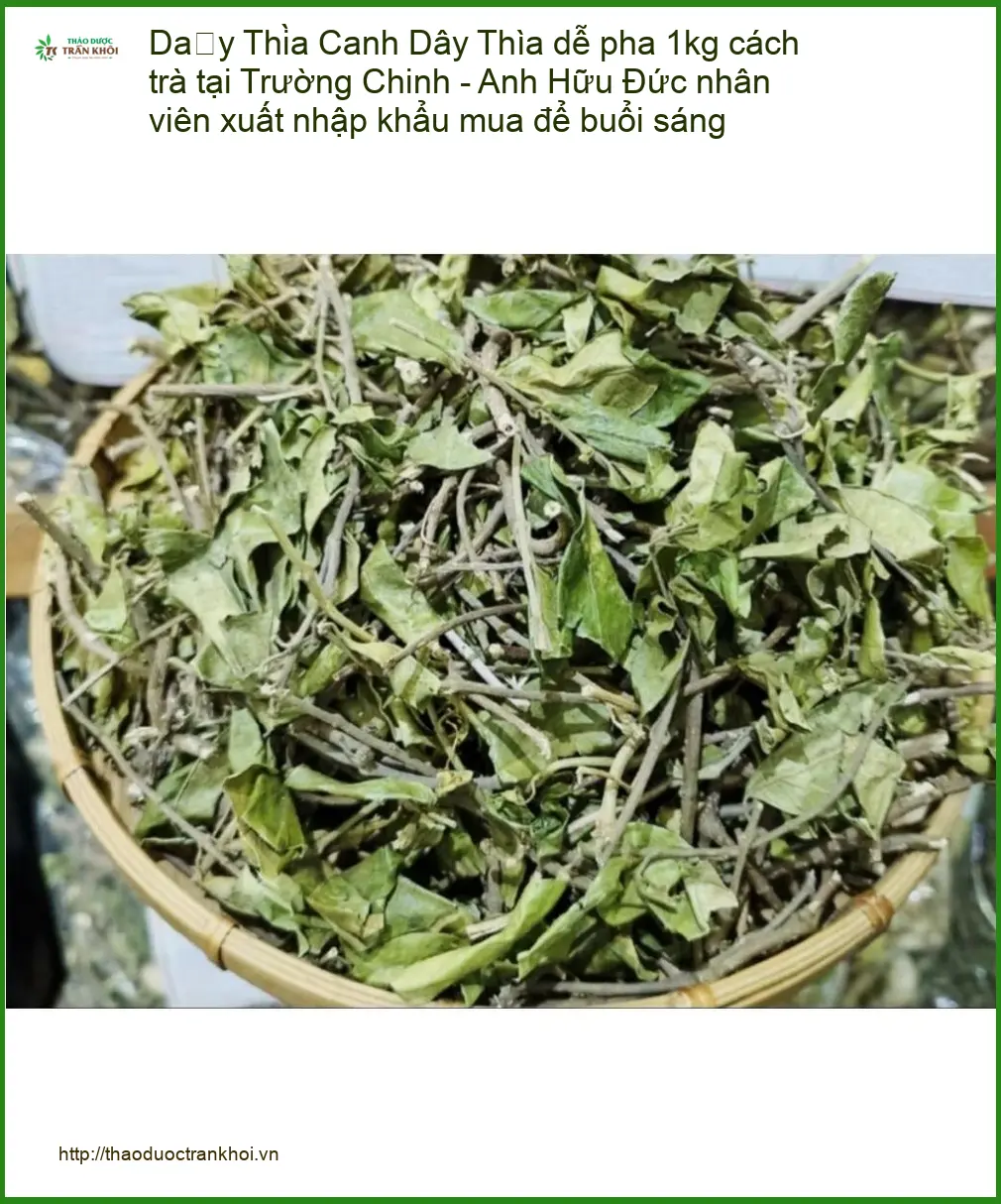 Dây Thìa Canh dễ pha 1kg tại Trường Chinh - Địa chỉ Bán Sỉ lẻ Giao nhanh TPHCM