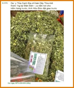 Dây Thìa Canh khô thơm 1kg Điện Biên - Đơn vị Cung cấp Sỉ lẻ Giao nhanh tại TPHCM