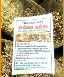 Trà Sơn Mật Hồng Sâm 1kg - Địa chỉ bán sỉ lẻ giao nhanh tận nơi TPHCM