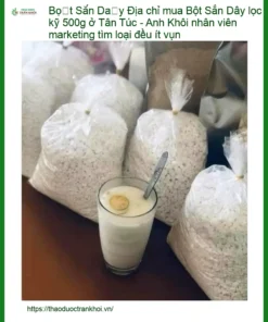 Bột Sắn Dây lọc kỹ 500g tại Tân Túc - Đơn vị Cung cấp Bột Sắn Dây Có sẵn tại TPHCM