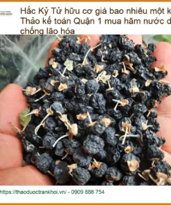 Hắc Kỷ Tử hữu cơ dưỡng nhan chống lão hóa - Đơn vị cung cấp giao nhanh Quận 1