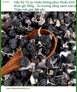 Hắc Kỷ Tử tự nhiên không phun thuốc kích thích gói 500g - Bán TPHCM