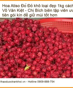 Hoa Atiso Đỏ khô loại đẹp 1kg cách pha - Võ Văn Kiệt Cung cấp Giao nhanh TPHCM