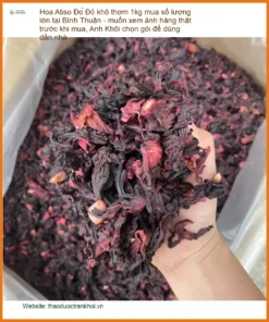 Hoa Atiso Đỏ khô thơm 1kg mua số lượng lớn - Địa chỉ bán giao nhanh TPHCM