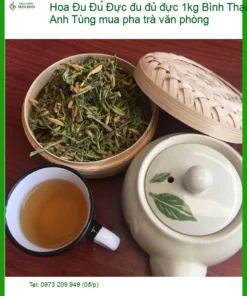 Hoa đu đủ đực 1kg Bình Thạnh - Anh Tùng mua pha trà văn phòng - Sỉ lẻ