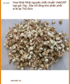 Hoa Nhài nguyên chất chuẩn VietGAP loại gói 1kg - Địa chỉ bán sỉ lẻ