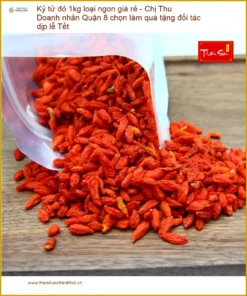 Kỷ tử đỏ 1kg loại ngon giá rẻ - Đơn vị cung cấp sỉ lẻ có sẵn Sài Gòn