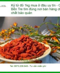 Kỷ tử đỏ 1kg Chú Thành Bến Tre - Địa chỉ Bán Giao nhanh tại TPHCM
