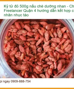 Kỷ tử đỏ 500g nấu chè dưỡng nhan Chị Vy Q4 - Địa chỉ bán giao nhanh
