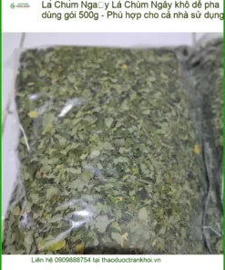 Lá Chùm Ngây khô dễ pha dễ dùng gói 500g - Địa chỉ Bán Giao nhanh TPHCM