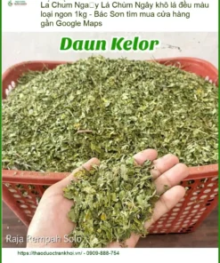 Lá Chùm Ngây khô lá đều màu loại ngon 1kg - Địa chỉ Bán Giao nhanh TPHCM