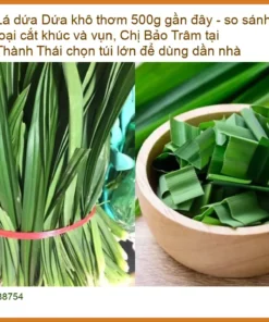 Lá Dứa khô thơm 500g gần đây - cắt khúc, vụn - Đơn vị Cung cấp Có sẵn tại TPHCM