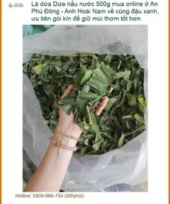 Lá Dứa nấu nước 500g tươi ngon tại An Phú Đông - Địa chỉ cung cấp giao nhanh TPHCM