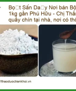 Bột Sắn Dây mịn thơm 1kg gần Phú Hữu, dễ quấy chín - Địa chỉ Bán Giao nhanh