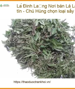 Nơi bán Lá Đinh Lăng tại TPHCM uy tín - Chú Hùng chọn loại sấy khô tự nhiên - Địa chỉ Bán Giao nhanh