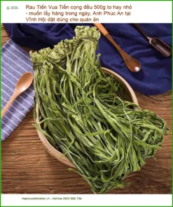 Rau Tiến Vua cọng đều 500g cọng to hay cọng nhỏ - Địa chỉ Bán Giao nhanh tại TPHCM