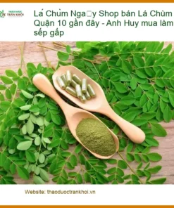 Lá Chùm Ngây Quận 10 - Anh Huy mua quà biếu sếp - Địa chỉ bán có sẵn