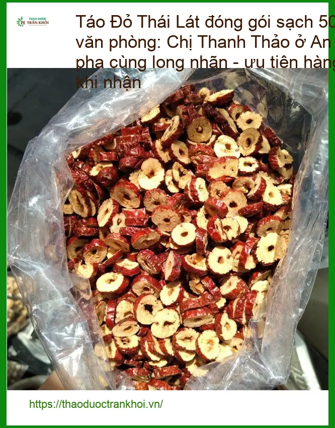Táo Đỏ Lát đóng gói sạch 500g dùng văn phòng - Địa chỉ Bán Giao nhanh TPHCM
