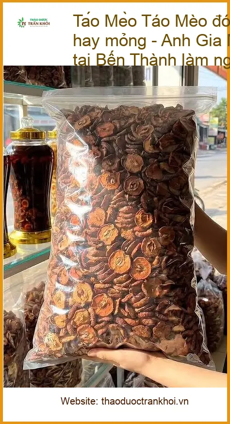Táo Mèo đóng gói sạch 1kg lát dày hay lát mỏng - Bán sỉ lẻ giao nhanh