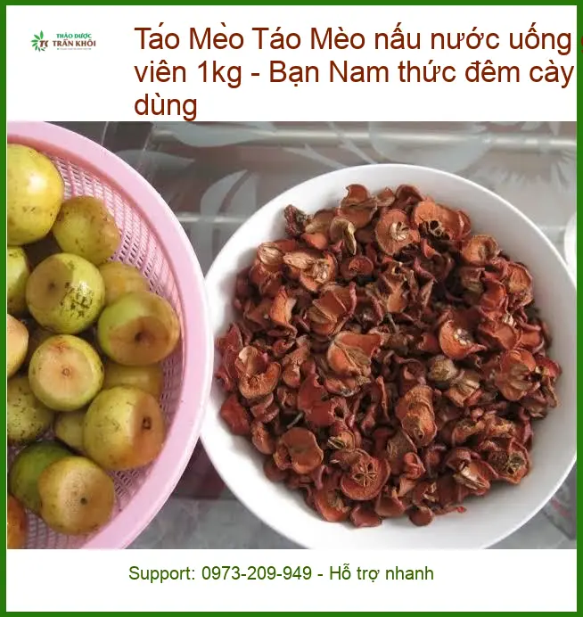 Táo Mèo nấu nước uống giá sinh viên 1kg - Đơn vị Cung cấp Có sẵn TPHCM
